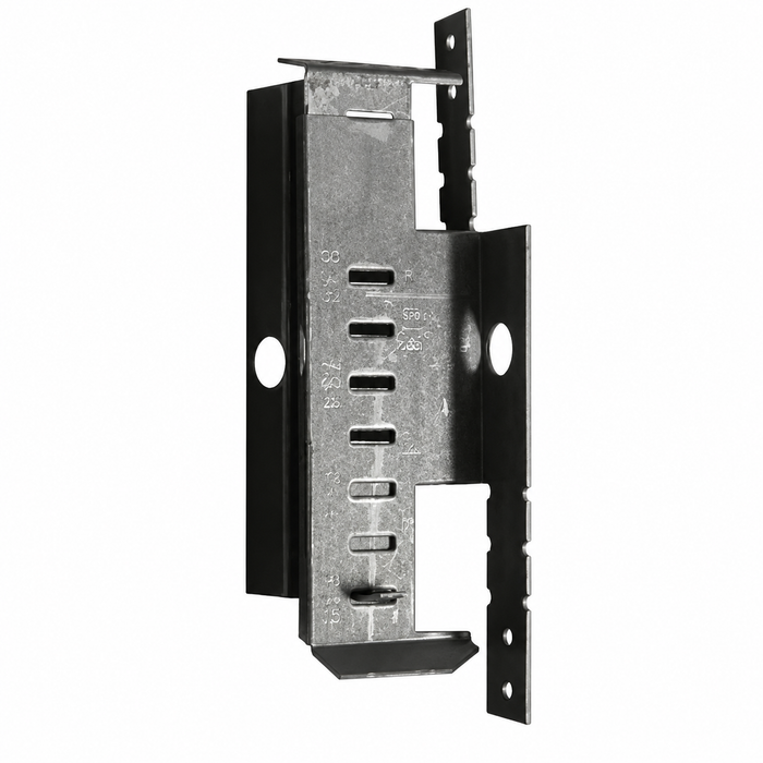 Don-Jo 834-ADJ Metal-Wood Stud Combo Anchor — 5-3/4" x 8-3/4", 18 Gauge Steel