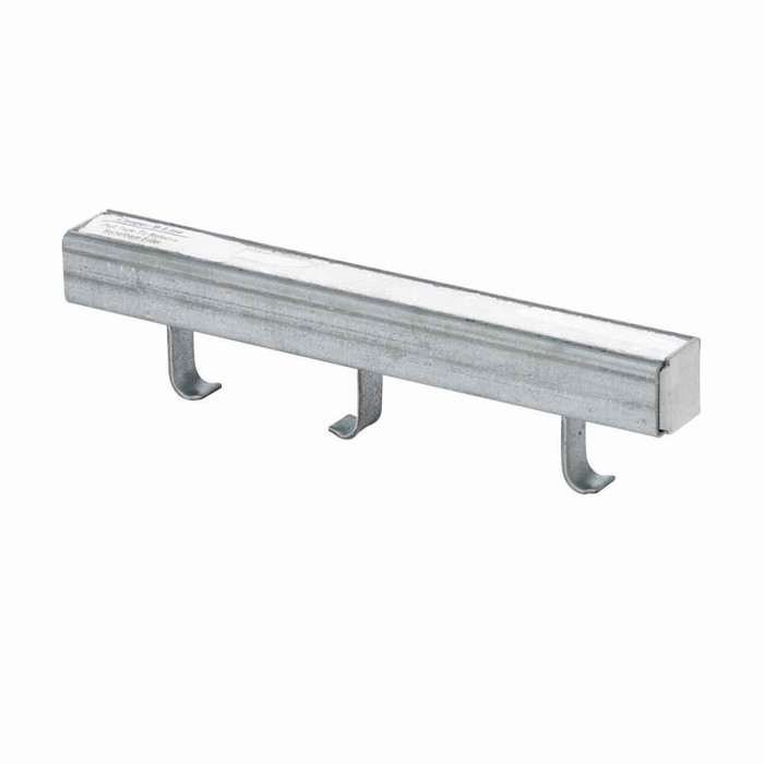 B-Line Eaton series strut concrete inserts, 3.1" height, 6" length, 1.6" width, Steel, B22, 12 gauge, Pre-galvanized