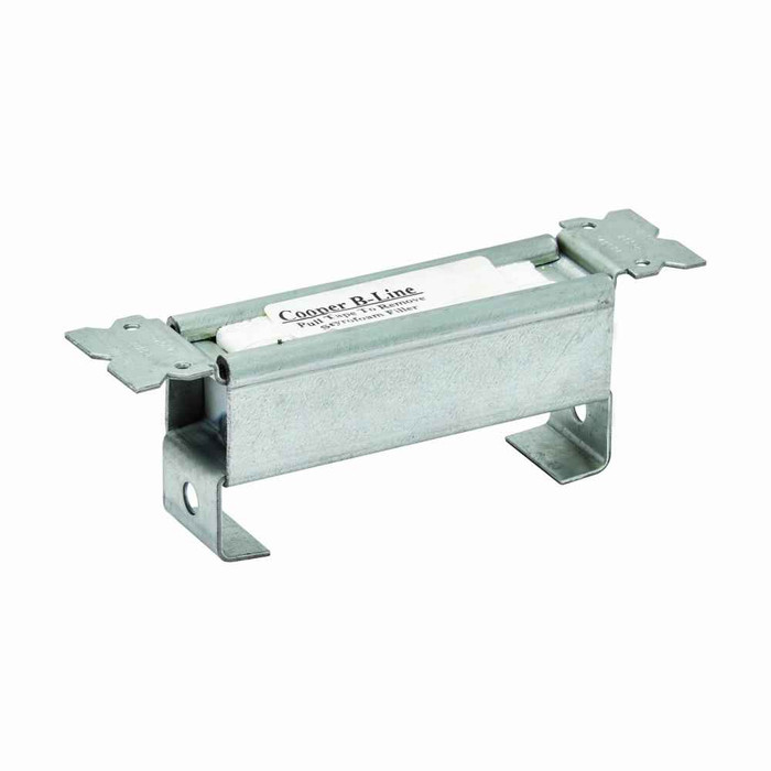 B-Line Eaton series spot insert, Used with curtain wall applications , Galvanized finish, 2500 lbs, Steel, Heavy duty spot insert