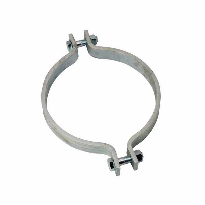B-Line Eaton series pipe clamps and accessories, 3.56" height, 3" length, Steel, Standard pipe clamp, Electro-plated zinc