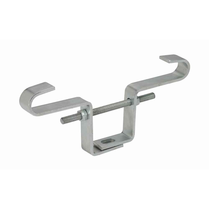 B-Line Eaton series beam clamps, Vertical adjustment provided in the clamp, Steel beam clamp, 1"-8 thread/rod size, Plain finish