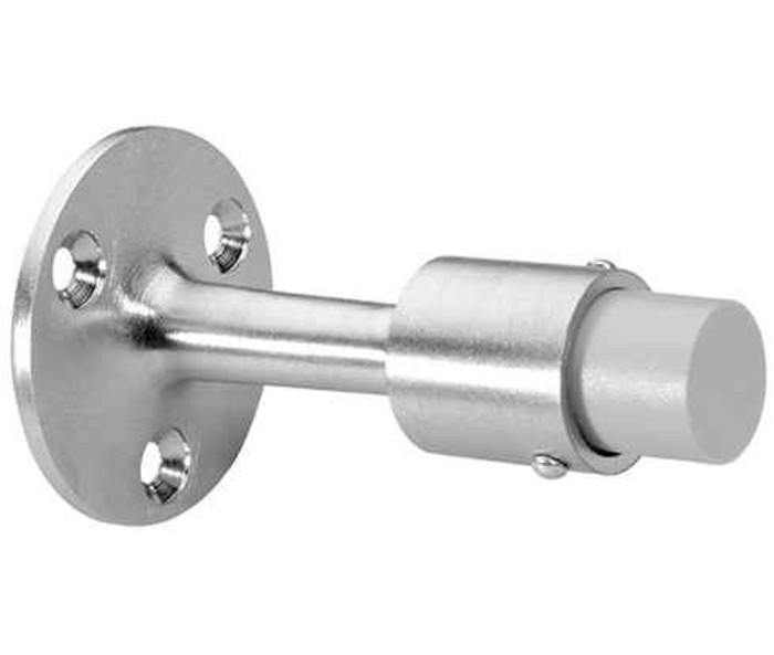 Rockwood Rockwood 474 Door Stop, 3-3/4" Projection, 2-1/4" Diameter Base, Plastic Anchor Fasteners ROC-474