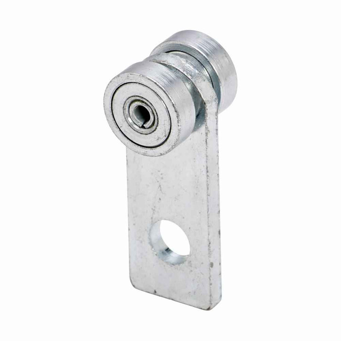 B-Line Eaton series strut fittings and accessories, 3.37" Height, 3.31" Length, 1.62" Width, .48lbs, Steel, Four bearing trolley assembly, Electro-pla