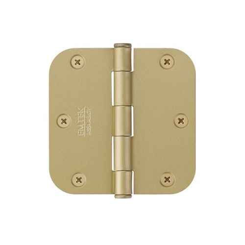 Emtek Emtek 92033 Heavy Duty Plain Bearing Hinges (Pair), 3-1/2" x 3-1/2" with 5/8" Radius Corners, Plated Steel EMTEK-92033