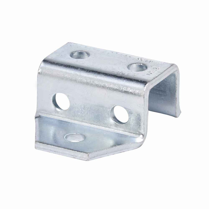 B-Line Eaton series strut fittings and accessories, 3.5" Height, 5.43" Length, 1.62" Width, 1.67lbs, Steel, Six hole u-support, Electro-plated zinc