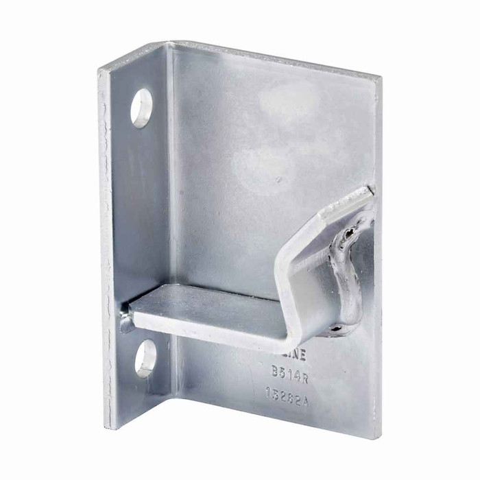 B-Line Eaton series strut fittings and accessories, 5.37" Height, 3.62" Length, 1.62" Width, 2.46lbs, Steel, Reel rack support for 2" pipe | Right ha