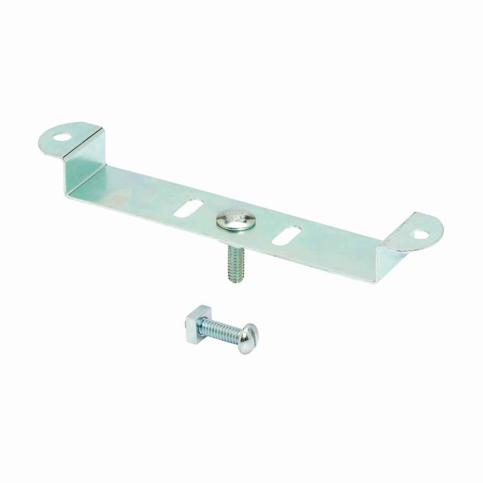 B-Line Eaton series strut electrical accessories, 2.56" height, 1.62" length, 1.62" width, Steel, Screw square nut 1/4 x 3/4 carriage bolt, Fluorescen