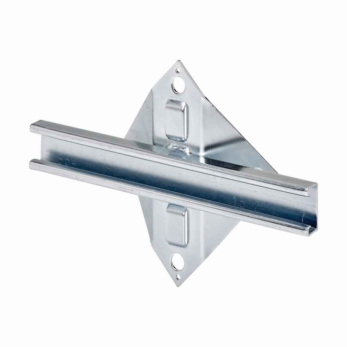 B-Line Eaton series strut fittings and accessories, 7.78" Height, 8" Length, 7.125" Width, 1.56lbs, Steel, Bracket, Electro-plated zinc