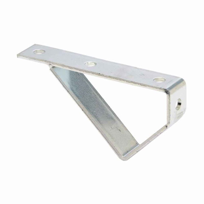 B-Line Eaton series strut fittings and accessories, 1.87" Height, 8.87" Length, 1.62" Width, 2.20lbs, Steel, 45° stair support, Electro-plated zinc