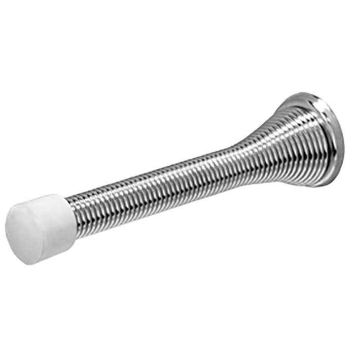 Rockwood 526 4" Spring Door Stop Bright Nickel Finish