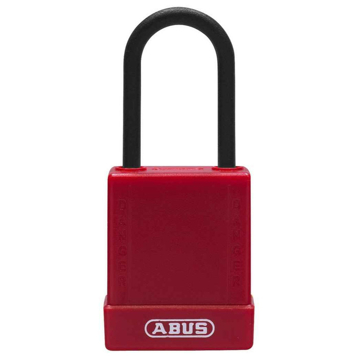 ABUS ABUS 76PS/40 Plastic-Covered Aluminum Core Padlock, 0.24 lbs, 1 37/64" Width ABU-76PS/40