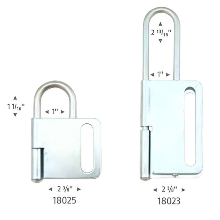 ABUS ABUS Galvanized Steel Butterfly Lockout Hasp ABU-1802X