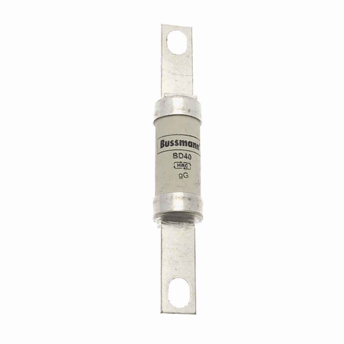 B-Line Eaton Bussmann series low British fuse, 500 Vac, 250 Vdc, 40A, 80 kAIC, None, fuse, Class C gL/gG
