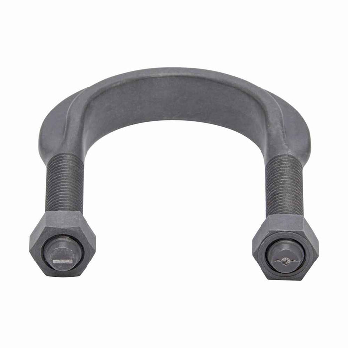 B-Line Eaton series strut fiberglass channel and fittings, 600 lb load capacity, Polyurethane, 1/2"-13 thread size, 3", U-bolts with hex nuts