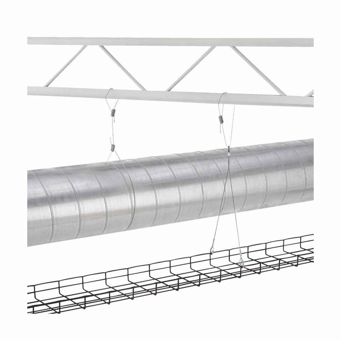 B-Line Eaton series hanging system, KwikWire accessories, Loop termination, 1/16" wire max, 240" wire length