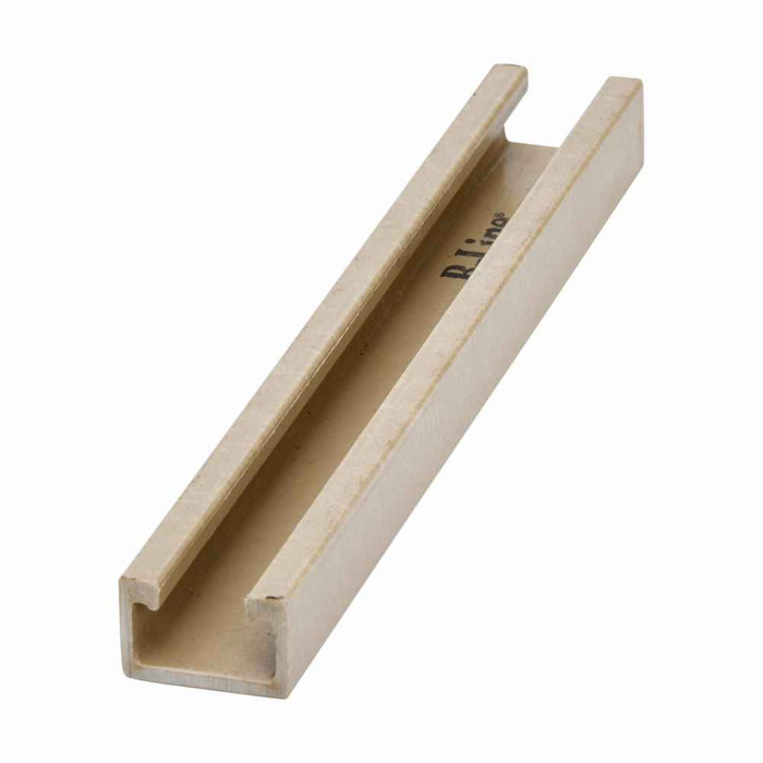 B-Line Eaton series strut fiberglass channel and fittings, 1" channel height, 120" channel length, 1.62" channel width, Vinyl polyester resin