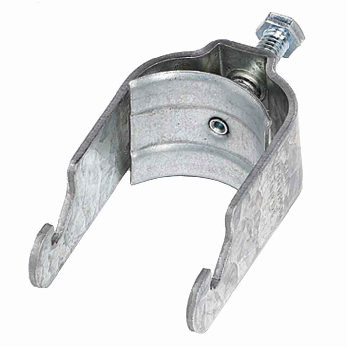B-Line Eaton series strut mounting bracket, Conduit and cable, 1" Height, 1" Length, 1" Width, 0.142lbs, Conduit size: 0.5" EMT/Rigid, Conduit and cab