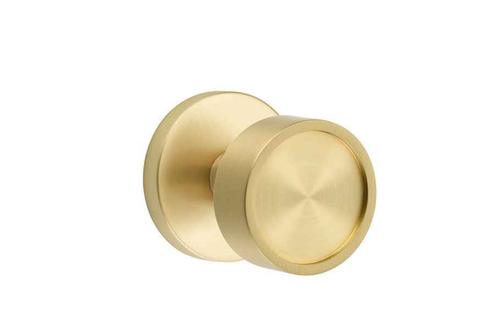 Emtek Emtek Modern Designer Brass Knobset - Verve Knob, Passage Set EMTEK-KNOBSETS-VERVE-KNOB-PASSAGE