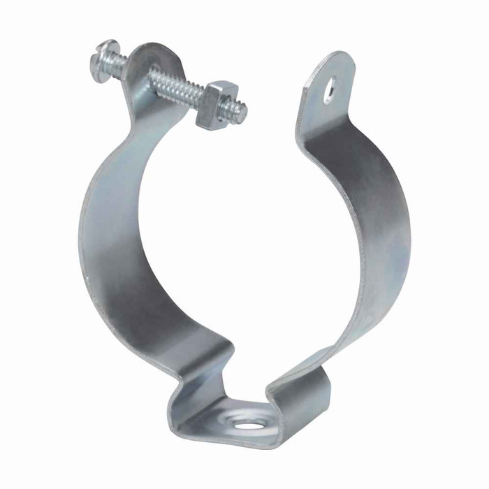 B-Line Eaton series conduit support fasteners, Conduit and cable, 0.28lbs, Trade size: 6, Conduit size: 2.5" EMT, 2.5" Rigid, Conduit hangers, .5" Min