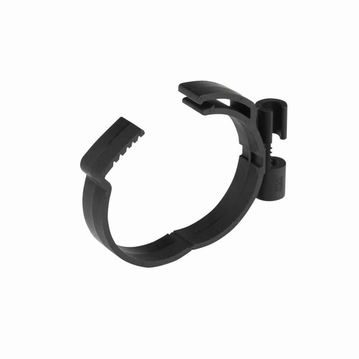 B-Line Eaton series pipe clamps and accessories, 1.3125" height, 1.625" length, .59375" width, Plastic, Non-metallic eliminate metal to metal contact,