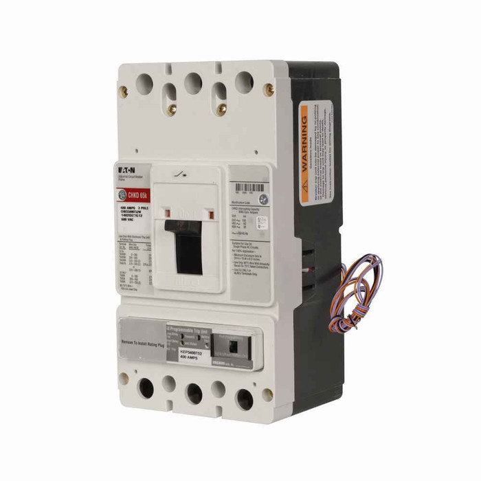 B-Line Eaton Series C electronic , K-, CHKD, Complete , OPTIM 550, Electronic LSI trip type, Three-pole, 125A, 600 Vac, 250 Vdc, 65 kAIC at 480 Vac,