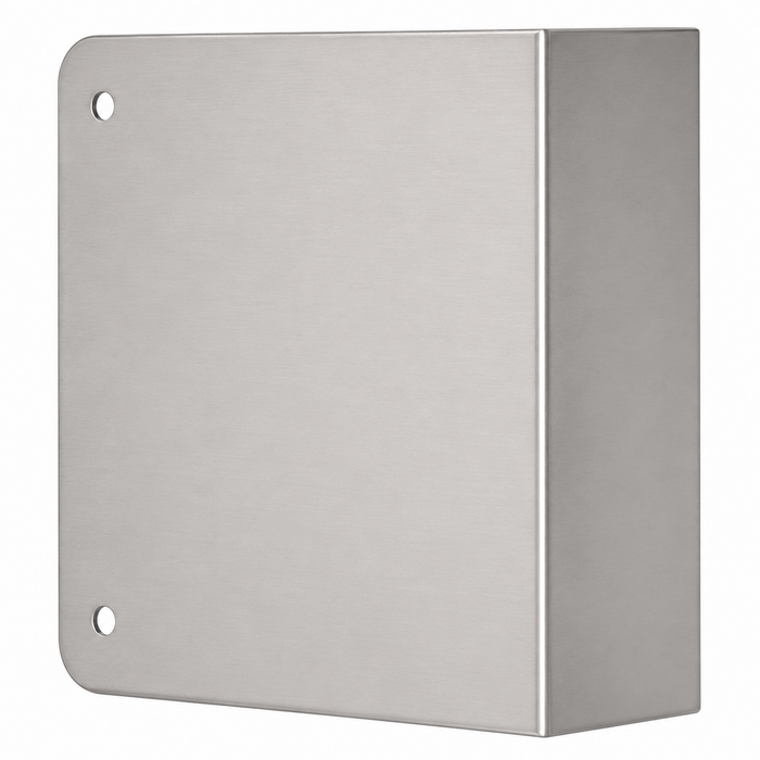 Don-Jo 70-CW 70 CW Blank Wrap Around Plate 4-1/4" x 4-1/2" with Trim Screws