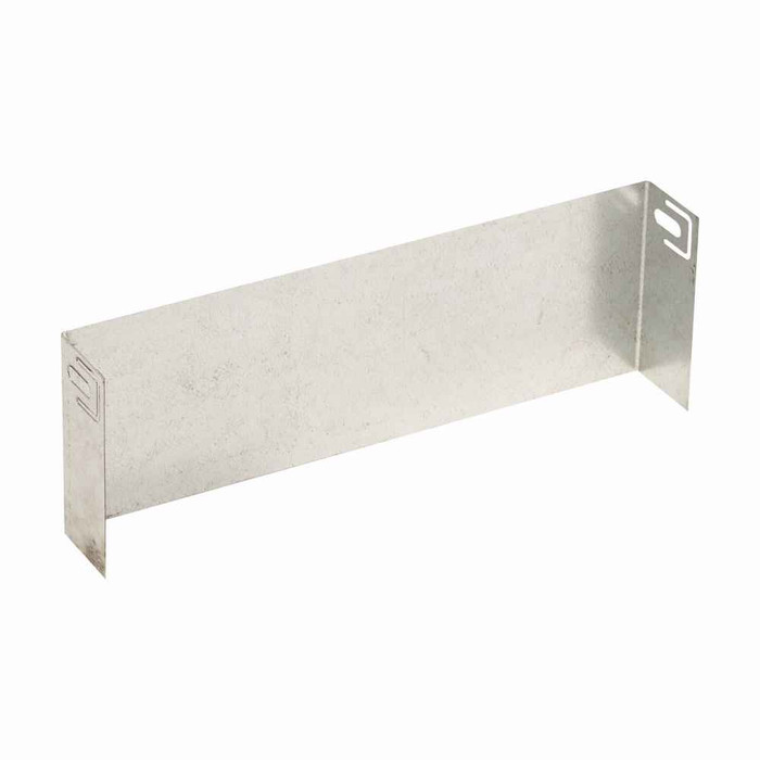 B-Line Eaton series Flextray wire basket tray, 2" X 8", Steel, Pre-galvanized, Blind ends