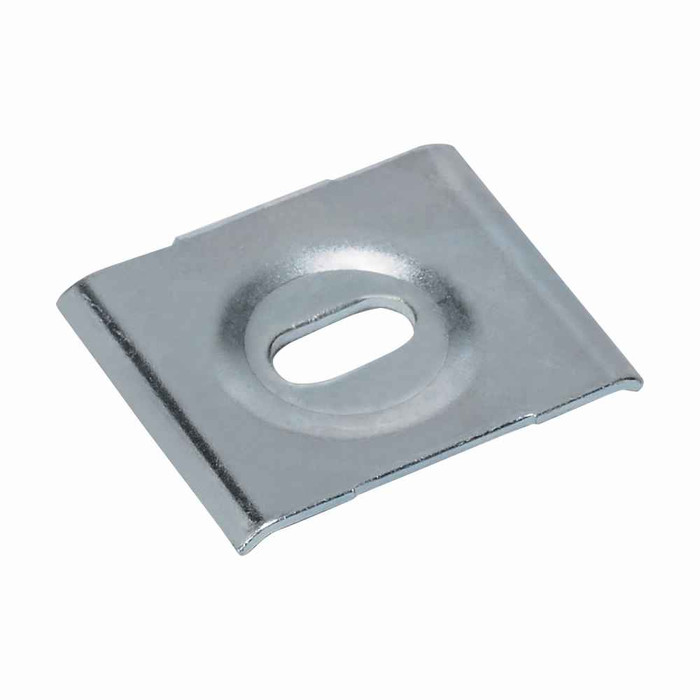 B-Line Eaton series Flextray wire basket tray, Steel, Hold down plate