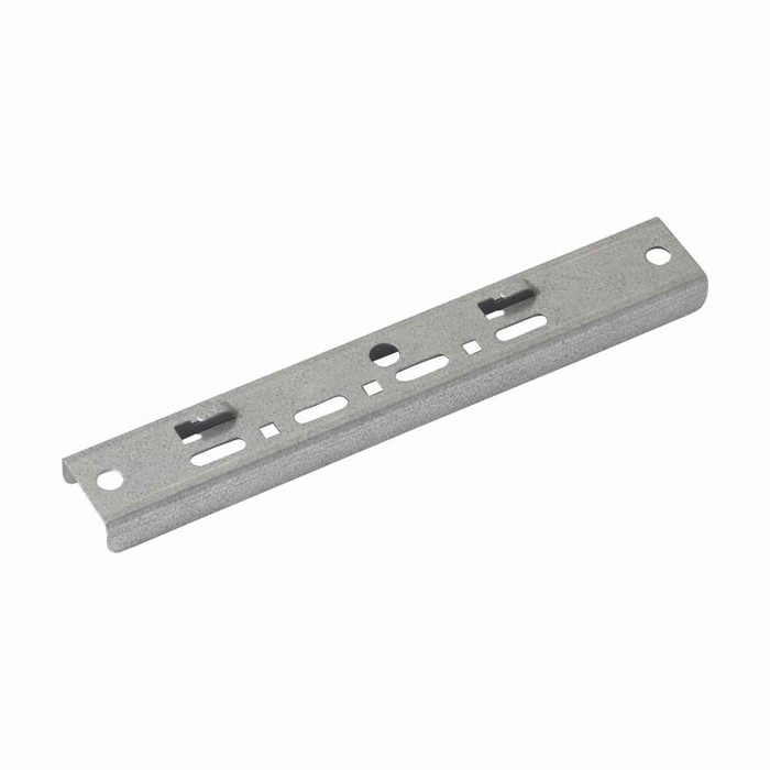B-Line Eaton series Flextray wire basket tray, Used with threaded rod protector, Hot dip galvanized, Steel, 12" center trapeze hanger
