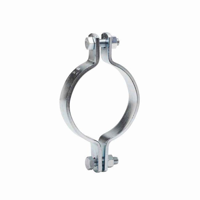 B-Line Eaton series TOLCO sway bracing pipe clamp, Plain, 2015 lbs, Steel, Fig 4A, 4" pipe size, Pipe clamp for sway bracing