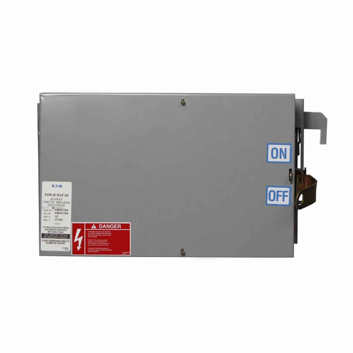 B-Line Pow-R-Way III Busway, Circuit Breaker Plug-in Unit, 3-Pole, 30 AMP, FDC Frame Type, 100% Neutral