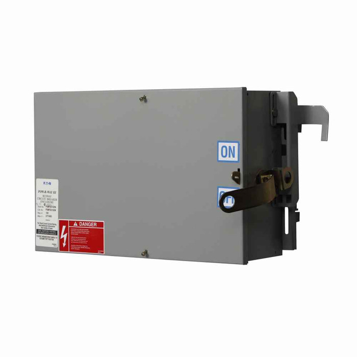 B-Line Pow-R-Way III Busway, Circuit Breaker Plug-in Unit, 3-Pole, 225 AMP, HJD Frame Type, 50% Internal Ground