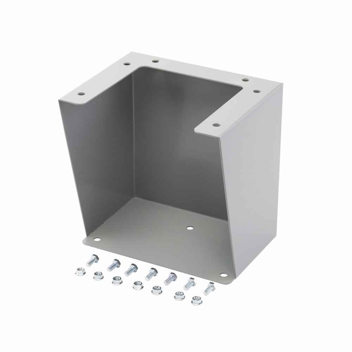 B-Line Eaton series bolt on accessories, ANSI 61 gray polyester powder coated, Steel, Bolt-on accessories, Floor stand kit