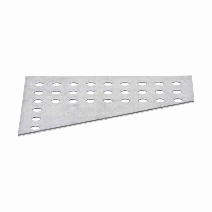 B-Line Eaton series slotted angle, 5" height, 7.38" length, 7.35" width, Steel channels, Green, Dura green, 12 gauge, Channel, strut and fittings, Con