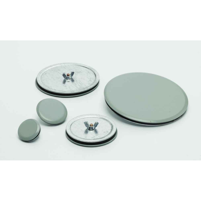 B-Line Eaton series other enclosure accessories, ANSI 61 gray polyester powder coated, 1-1/2 inch, Protects openings, pushbuttons and conduit openings
