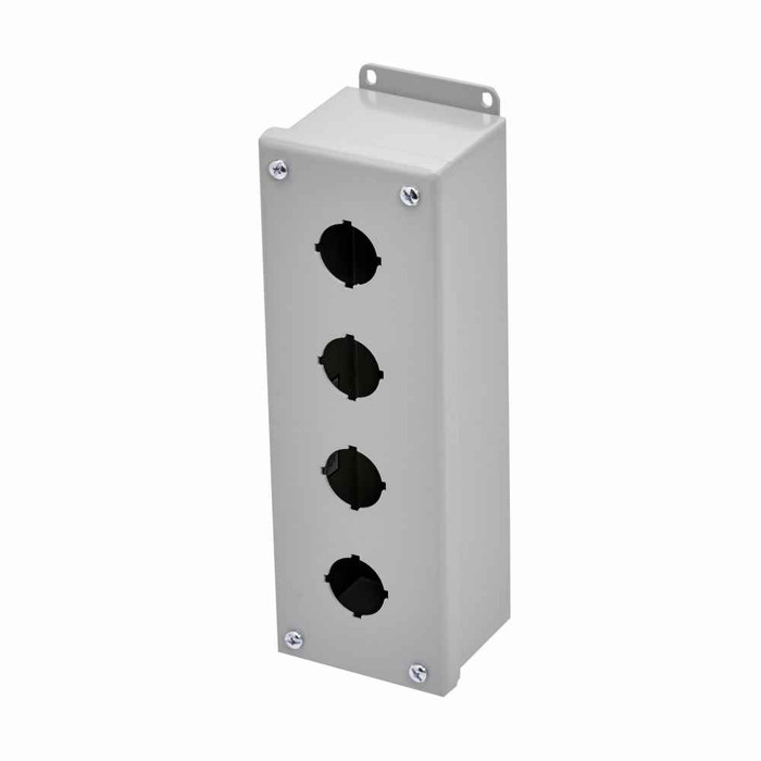 B-Line Eaton series push button enclosures, 7.25" height, 4.75" length, 6.25" width, 12, Screw cover, PV enclosure, Surface mounted, Medium single do
