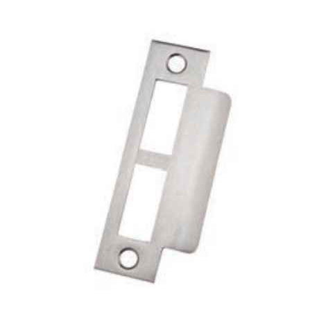 Emtek 86147 Brass Standard Strike Plate with understrike and screws