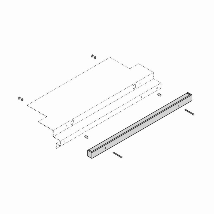 B-Line Eaton series open racks, Steel, Knock-out and mounting hole for additional raceway strips included, Prewired with outlets or blank
