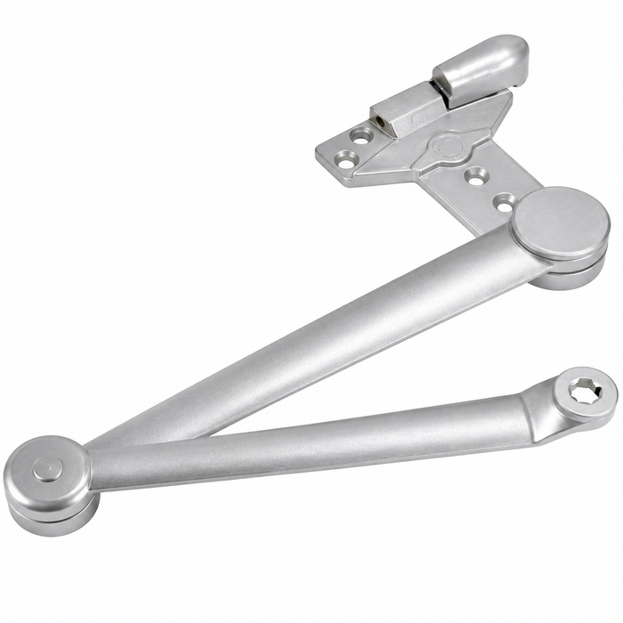 Cal-Royal 900SPRING Super Rigid Parallel Door Closer Arm with Spring Loaded Stop