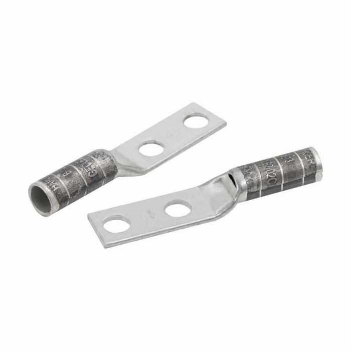 B-Line Eaton series open racks, Tinned copper, 10 pieces, Lug size and # of holes: 3/0 - 2 Hole, Used to connect electric grounding wire, Compression
