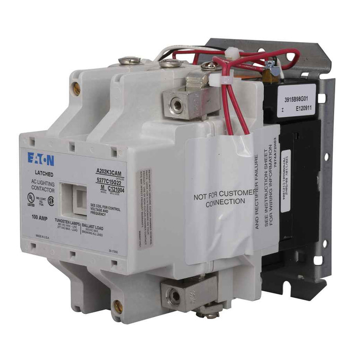 B-Line A202K3BW NEMA Magnetically Latched Lighting Contactor