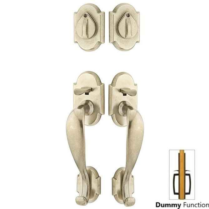 Emtek Emtek 455212 Denver Grip by Grip Entrance Handleset - Sandcast Bronze Tubular - Dummy EMTEK-455212