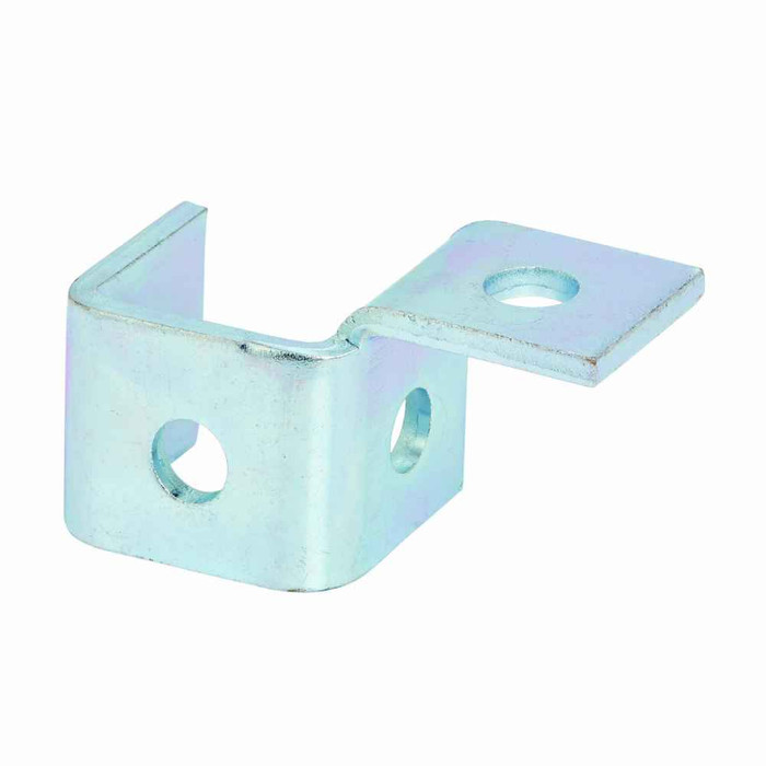B-Line B270RSS4 Eaton series strut fittings and accessories, 2.06" Height, 3.81" Length, 1.68" Width, .77lbs, Steel, Right hand four hole single corner wing fitting, Stainless steel type 304