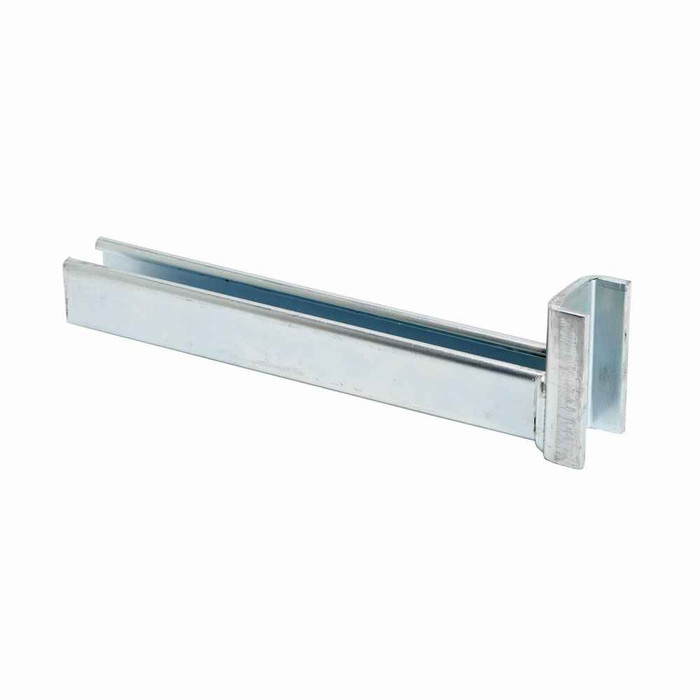 B-Line B198-12SS4 Eaton series strut fittings and accessories, 3.5" Height, 12" Length, 1.62" Width, 2.84lbs, Steel, Clevis bracket, channel opening upward, Uniform load capacity 800 lbs, Stainless steel type 304