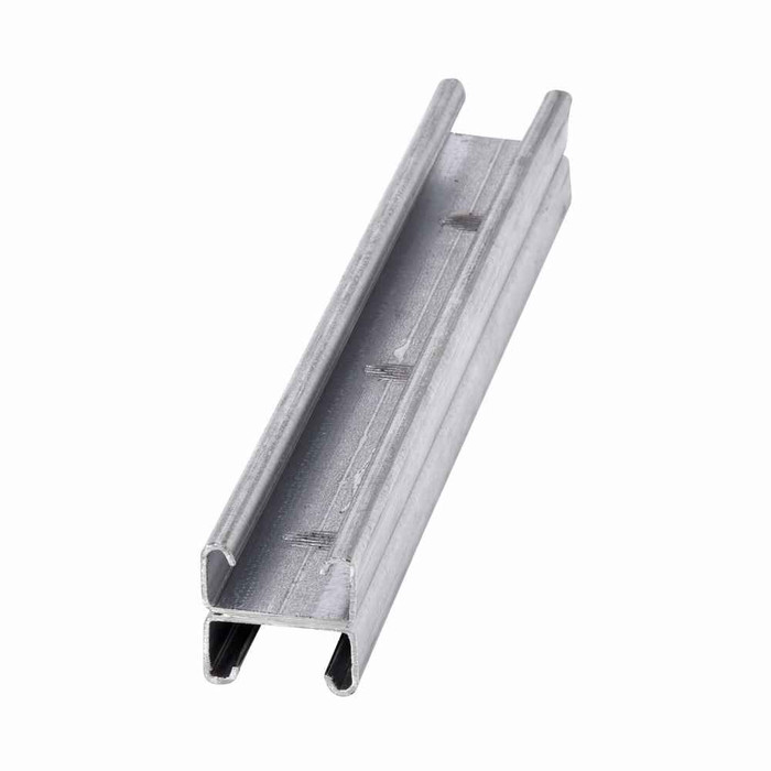 B-Line B54A-120GRN Eaton series strut back-to-back welded channel, .81" channel height, 120" channel length, 1.62" channel width, Steel, 14 Gauge, B54 channel type, DURA GREEN