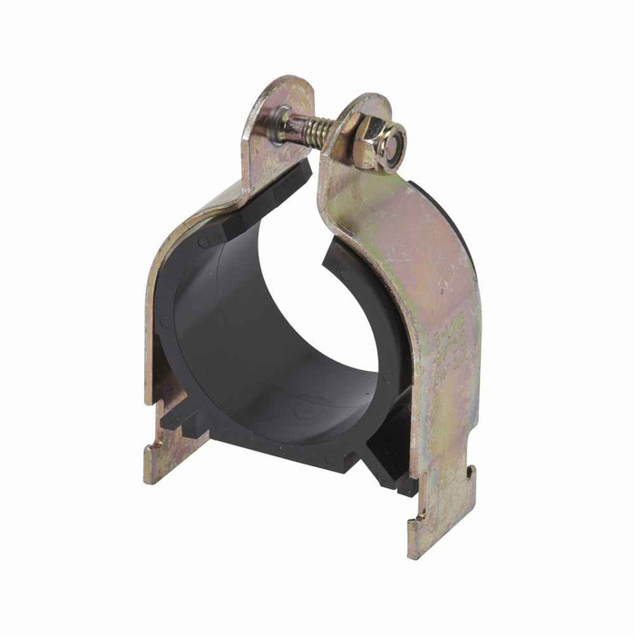 B-Line BVT212SS4 Eaton series strut pipe clamps and accessories, 3.52" height, 2.70" length, 1.25" width, 800 lbs, Steel, Dampens vibration noise, Vibra-clamp, Stainless steel type 304