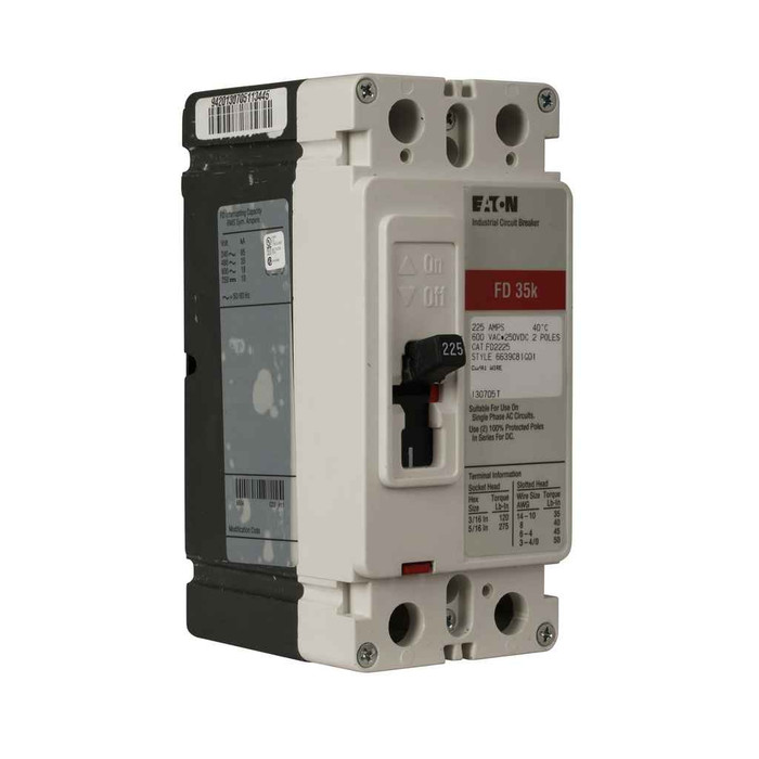 B-Line FD2175 Eaton Series C complete molded case circuit breaker