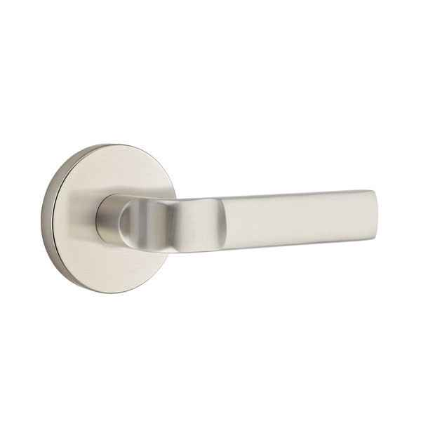 Emtek Modern Designer Brass Leverset - Aston Lever, Dummy (Pair)
