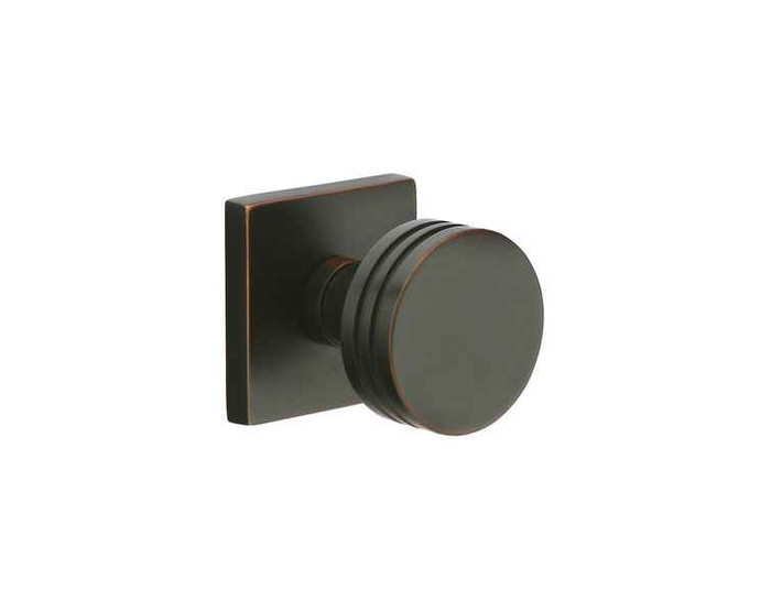 Emtek Emtek Modern Designer Brass Knobset - Bern Knob, Privacy Set EMTEK-KNOBSETS-BERN-PRIVACY