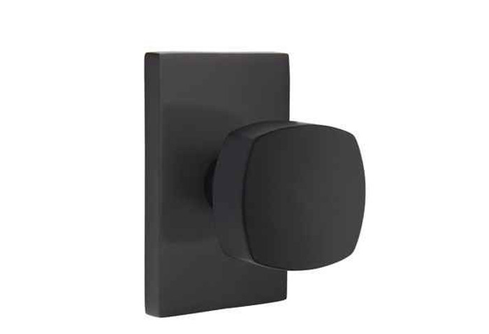 Emtek Emtek Modern Designer Brass Knobset - Freestone Knob, Dummy (Pair) EMTEK-KNOBSETS-FREESTONE-DUMMY-PAIR